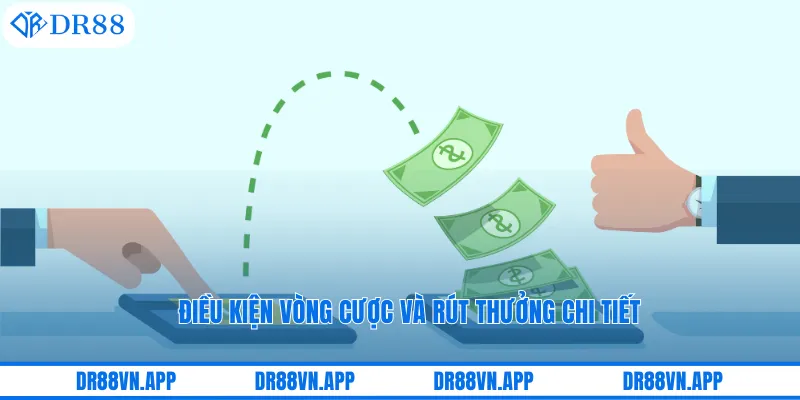 Điều kiện vòng cược và rút thưởng chi tiết