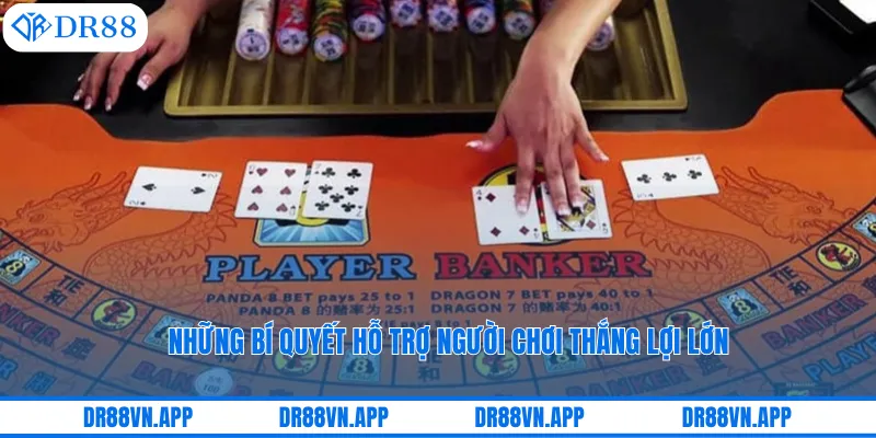 Những bí quyết hỗ trợ người chơi thắng lợi lớn Những bí quyết hỗ trợ người chơi thắng lợi lớn